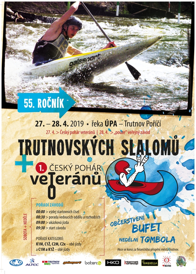 Trutnovske vodacke zavody 2019 plakat 640